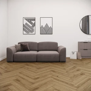 Ламинат Дуб Лидс 33 класс толщина 8 мм с фаской 1.8 м²