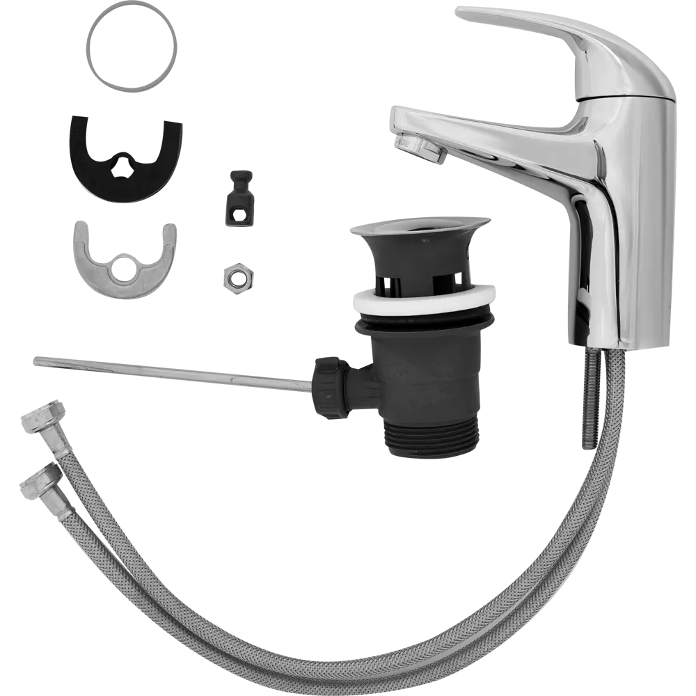Смеситель для раковины Grohe Curve однорычажный цвет хром Start Curve STLM-2114355 - Вид №3