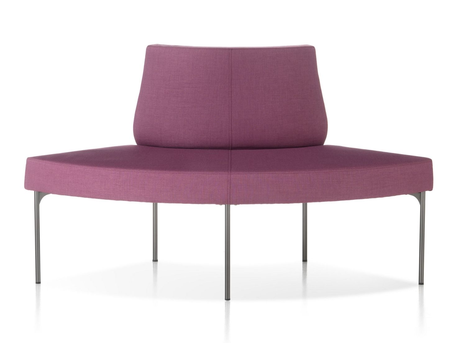 Модульная выпуклая скамья из ткани SITIA Laguna ARCH-00133121 - Вид №1