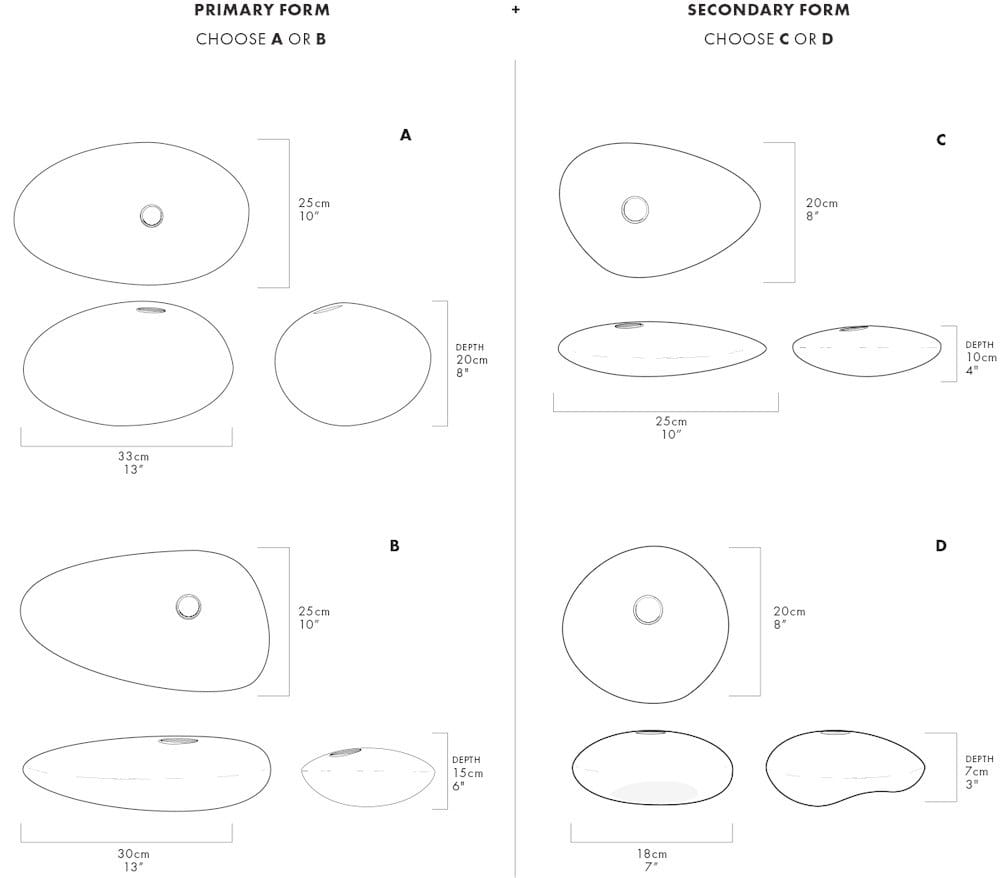 Стеклянный светодиодный настенный светильник A-N-D Pebble ARCH-00126425 - Вид №8