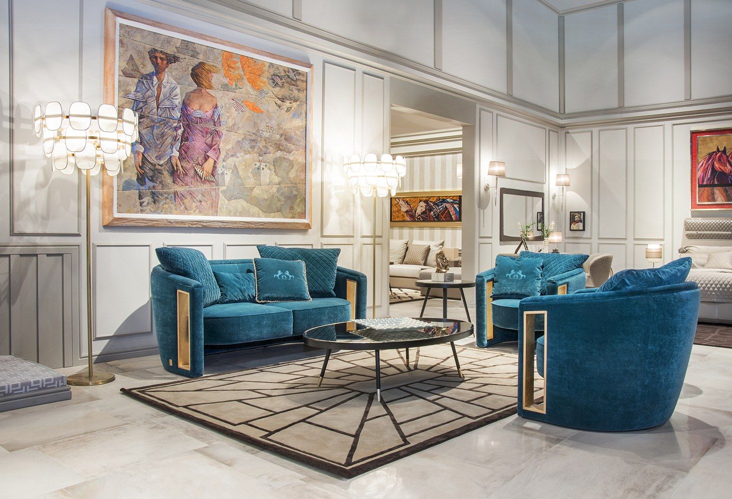 Торшер из пергаментной бумаги Formitalia кластер ARCH-00068065 - Вид №1