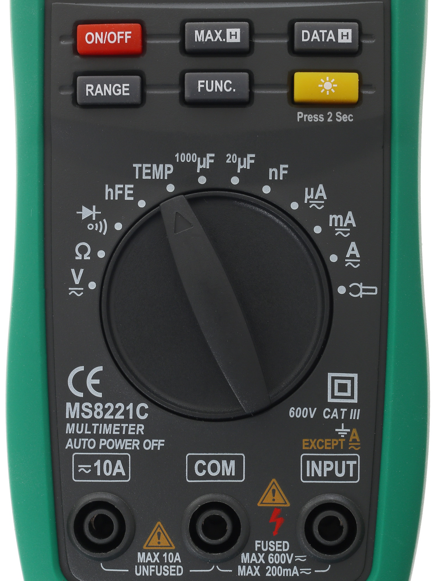 Мультиметр Mastech MS8221C 1064136 STDN-0008587 - Вид №2