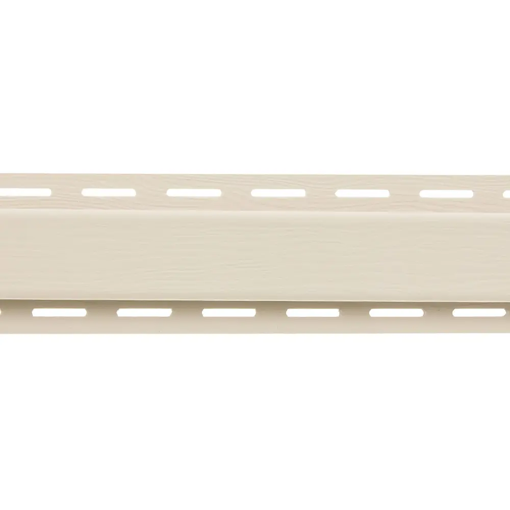 H-профиль для сайдинга 3 м цвет светло-бежевый FINEBER STLM-2072756 - Вид №1