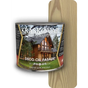 Масло для фасада Kraskovar Deco Oil Fasade ваниль 2.2л