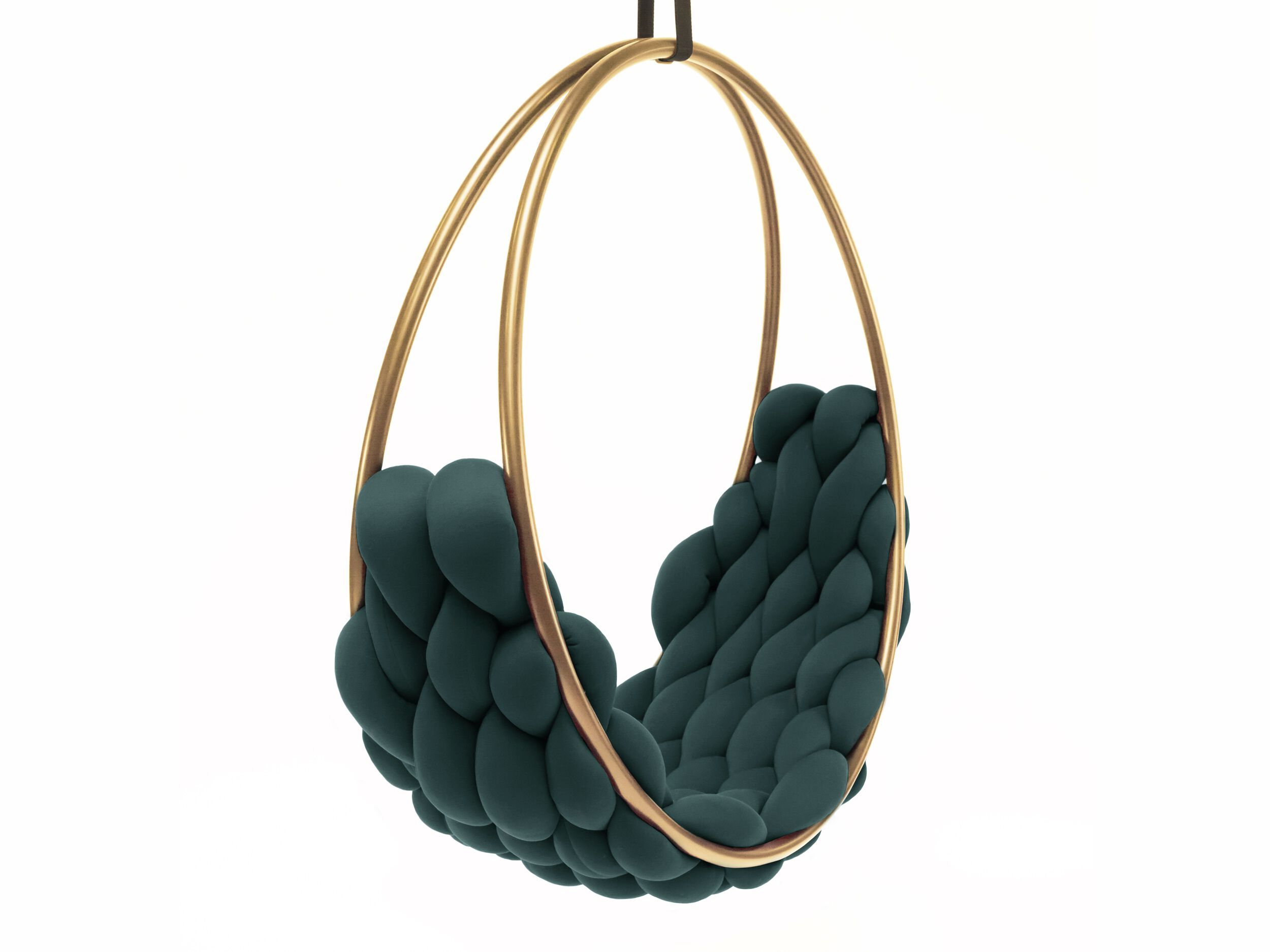 Хлопковое подвесное кресло Iwona Kosicka Design SWING PLAIT ARCH-00136062 - Вид №2