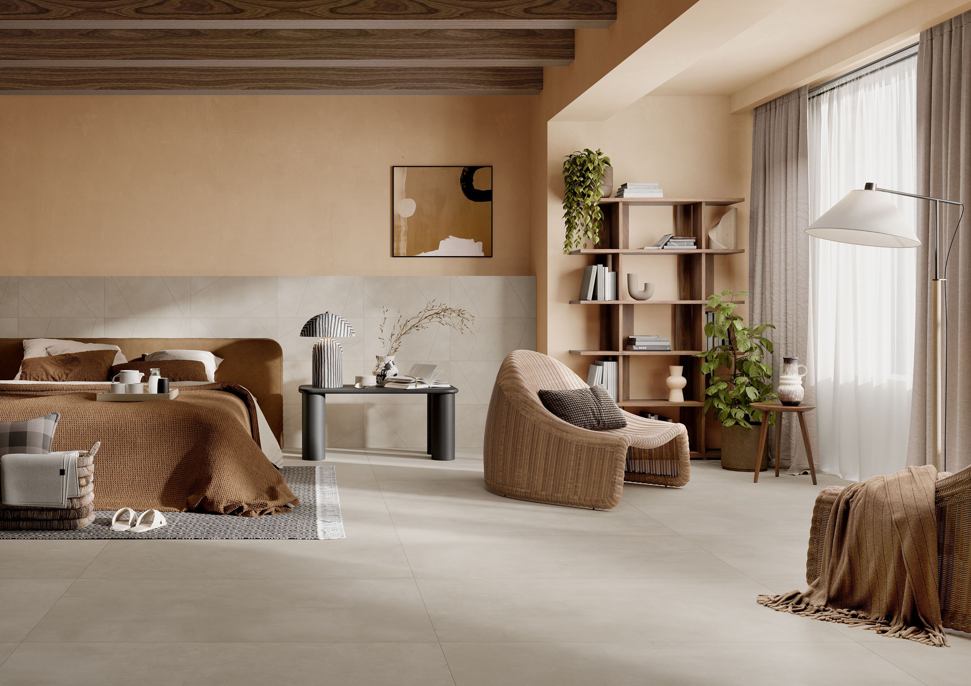 Пол / керамогранит с эффектом цемента Ceramica Rondine CRUDA ARCH-00075222 - Вид №9