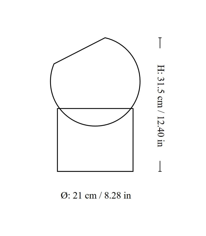 Регулируемая алюминиевая светодиодная настольная лампа &Tradition Topan ARCH-00075194 - Вид №20