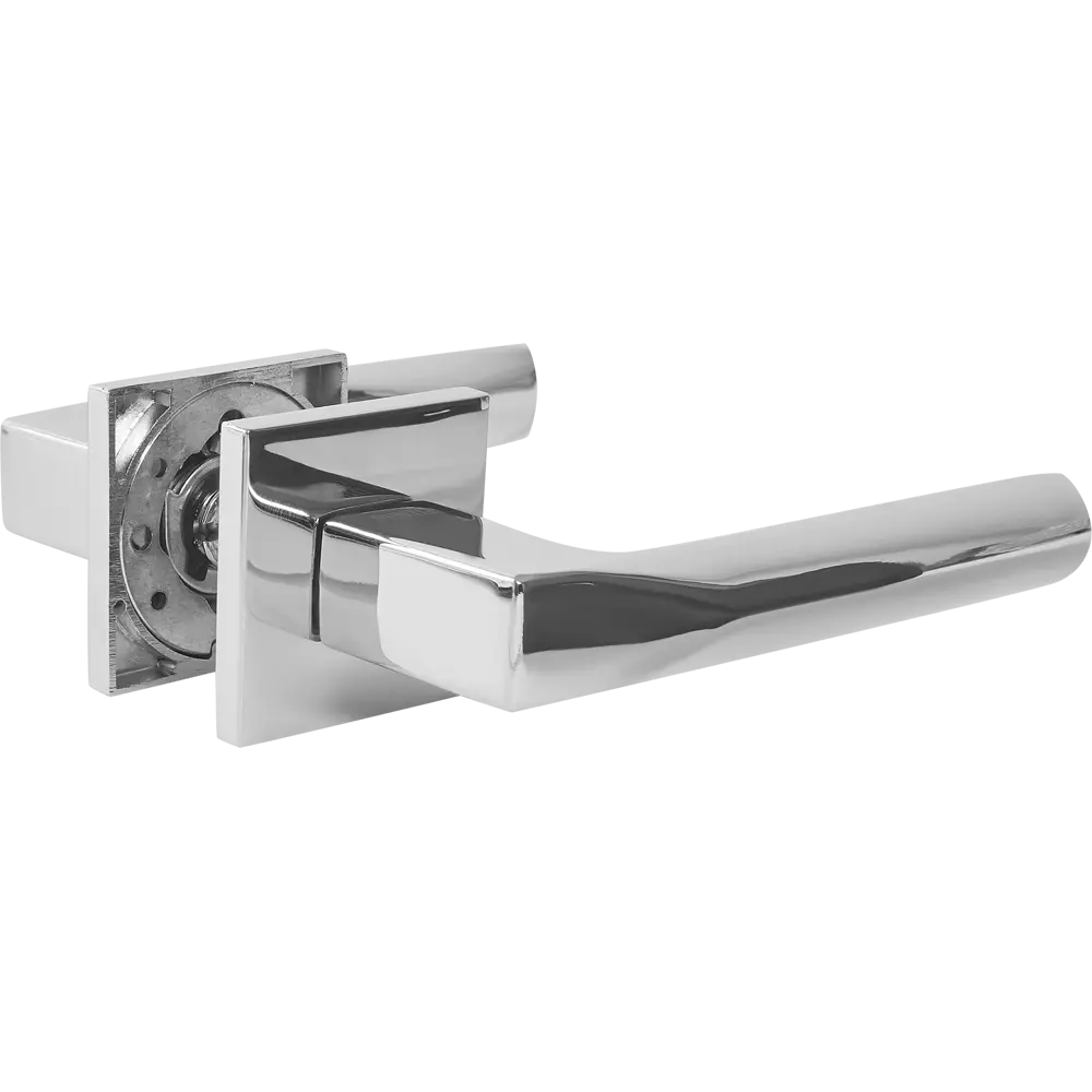 Дверные ручки Punto Cosmo без запирания цвет хром STLM-2153518