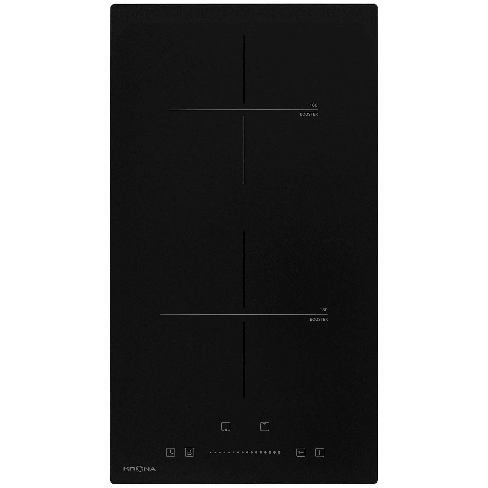 9247153 Индукционная варочная поверхность KRONA ARGON 30 BL 2BTS KRONA1 STDN-0128525