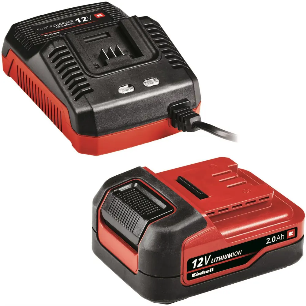 Дрель-шуруповерт аккумуляторная ударная Einhell TE-CD 12/1 Li-i 4513895, 18 В Li-ion 1x2 Ач STLM-2206125 - Вид №3