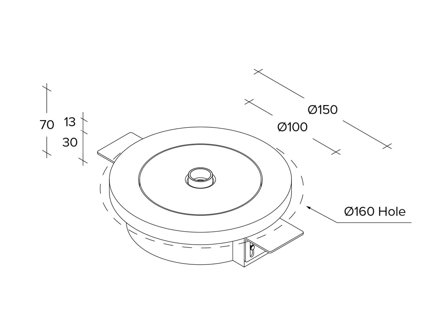 Утопленный светодиодный прожектор Tecnico RHODIA ARCH-00118288 - Вид №8