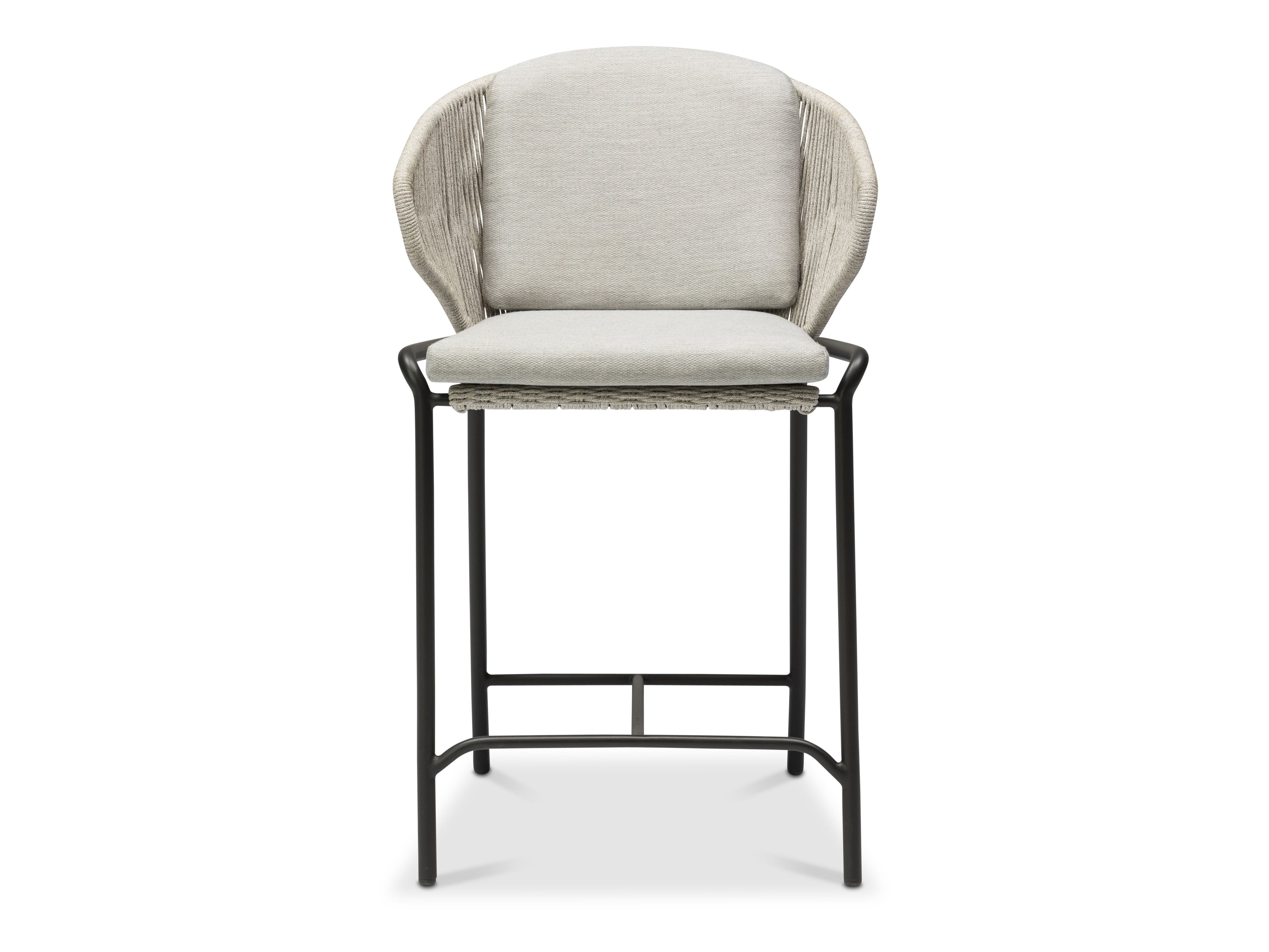 Высокий металлический стул с подлокотниками MANUTTI Radoc ARCH-00054637