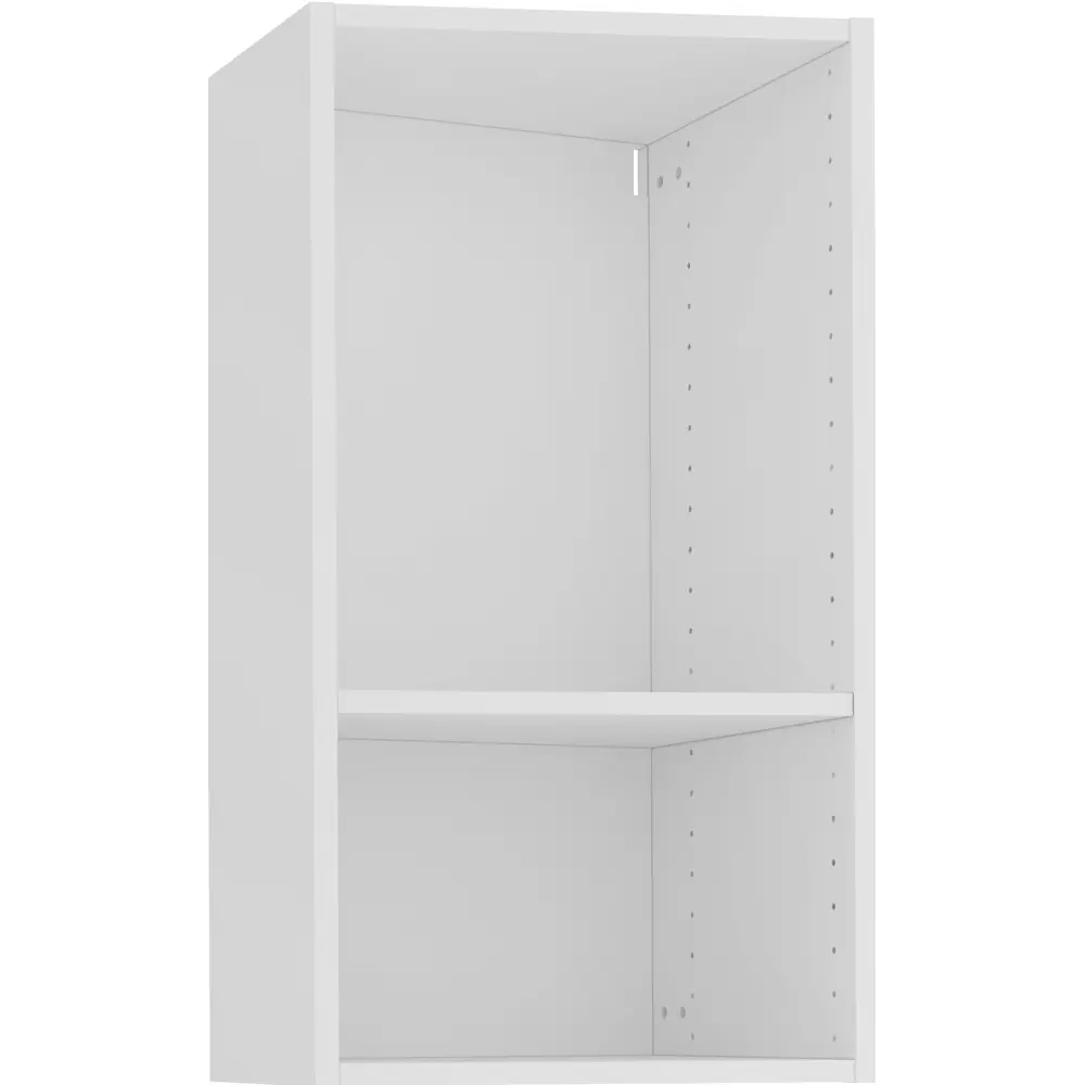 Каркас навесной скошенный Delinia ID 38x76.8x35 см, ЛДСП, цвет белый STLM-2170362