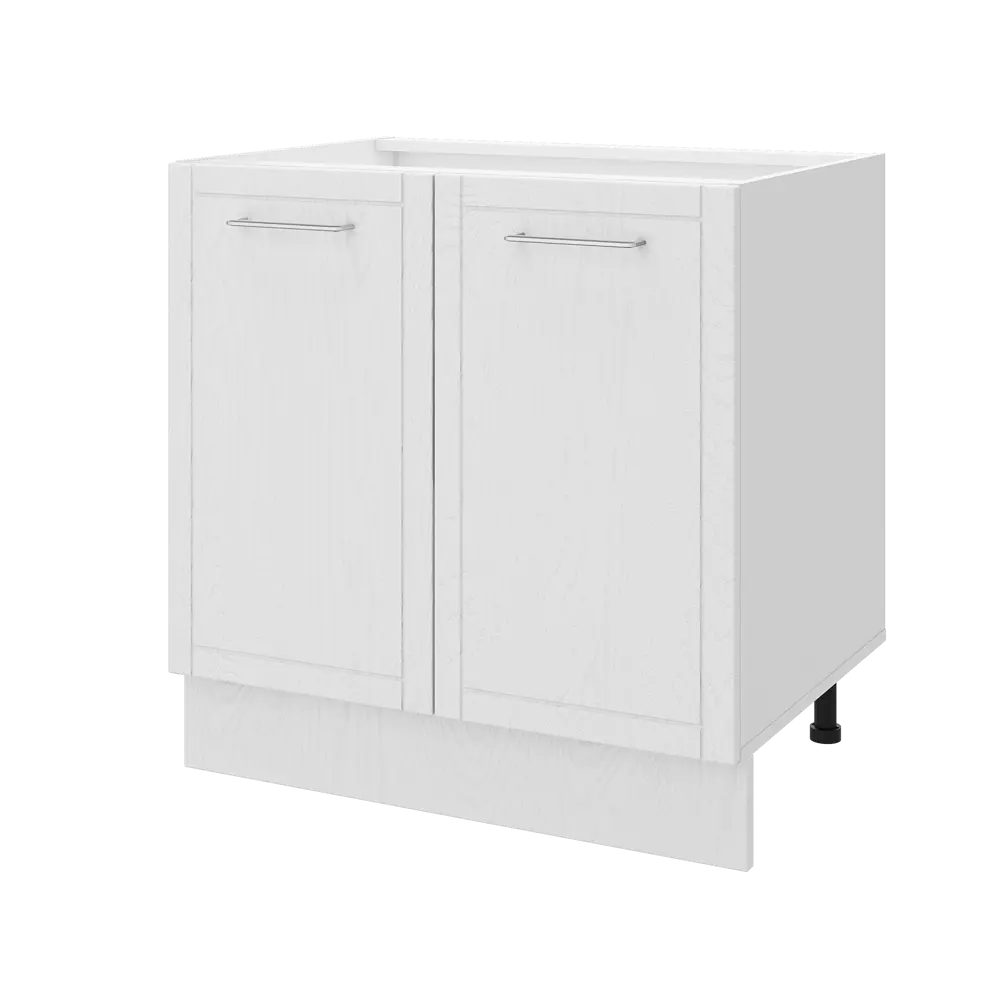 Напольный шкаф Агидель 80x82.5x58 см KONSENSA ЛДСП цвет белый STLM-2093220 - Вид №4