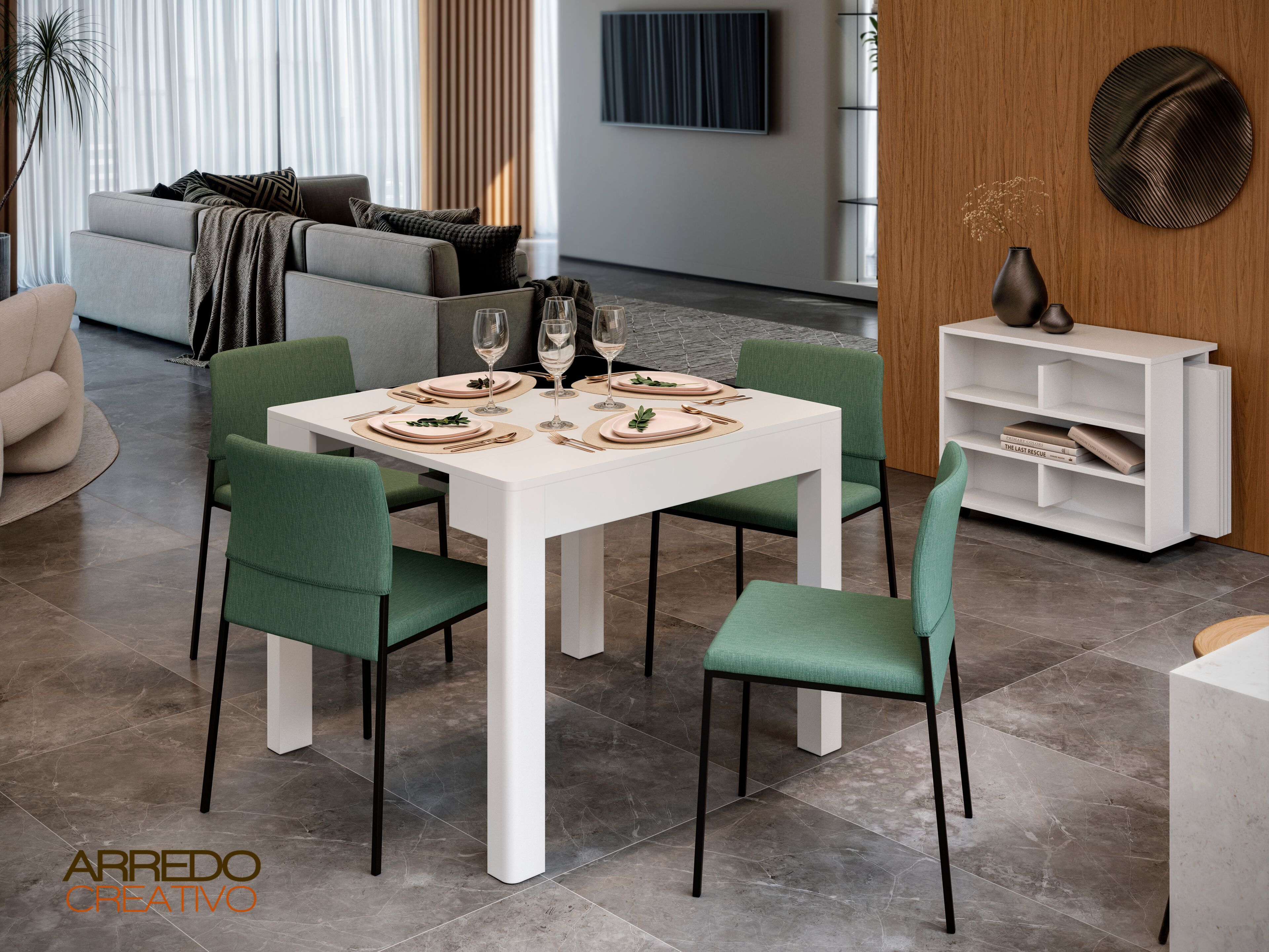 Выдвижной выдвижной консольный стол Arredo Creativo ARCH-00003063 - Вид №3