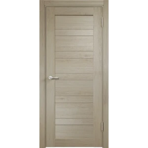 Дверь межкомнатная глухая Страйт 60x200 см финиш бумага цвет дуб шеннон без замка, без петель