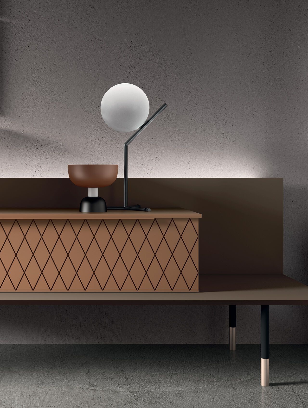 Шкаф для умывальника с выдвижными ящиками ARCOM Rail ARCH-00053442 - Вид №1