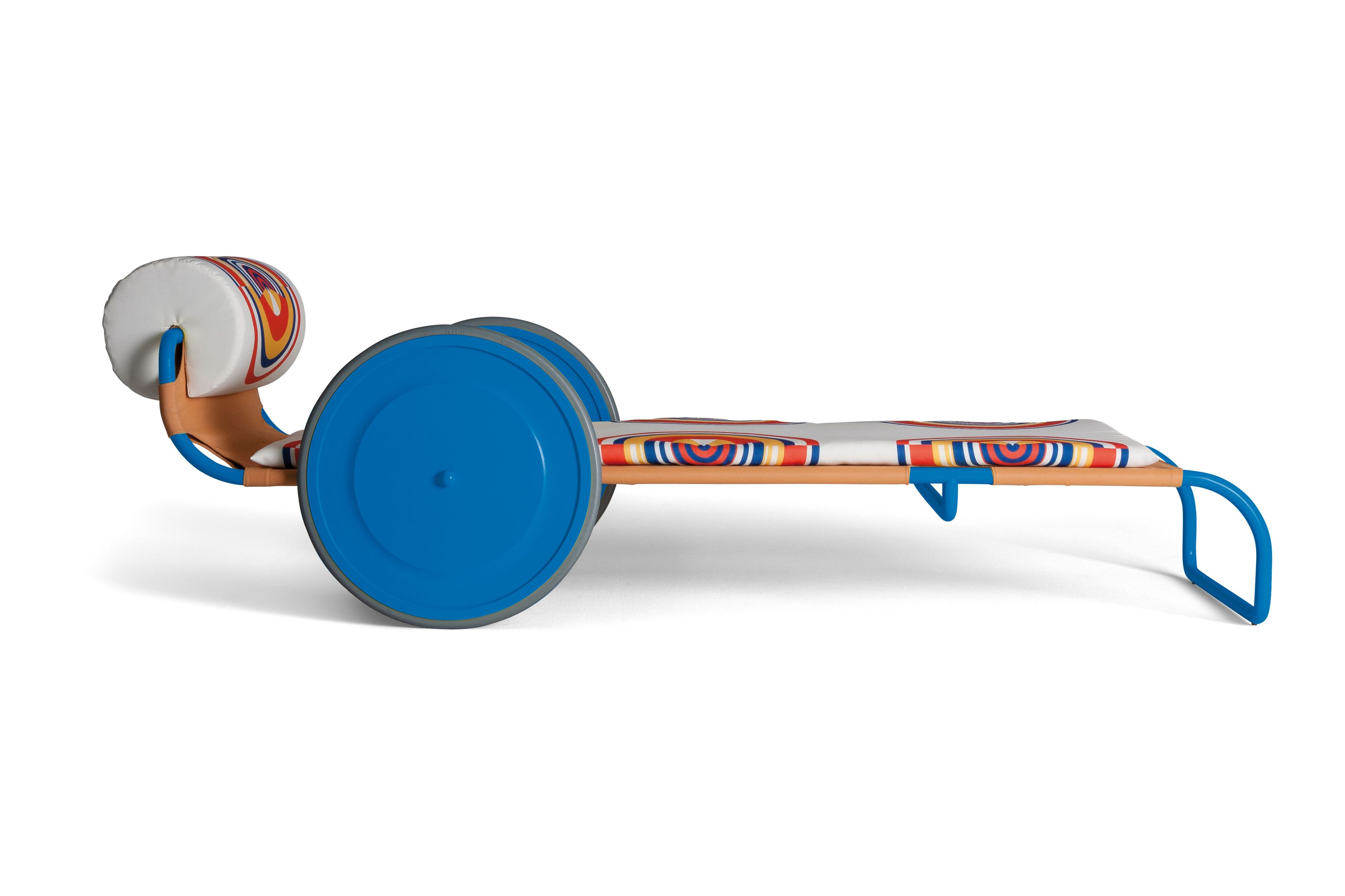 Садовая кровать из нержавеющей стали и ткани с колесами Exteta Locus Solus ARCH-00024677 - Вид №11