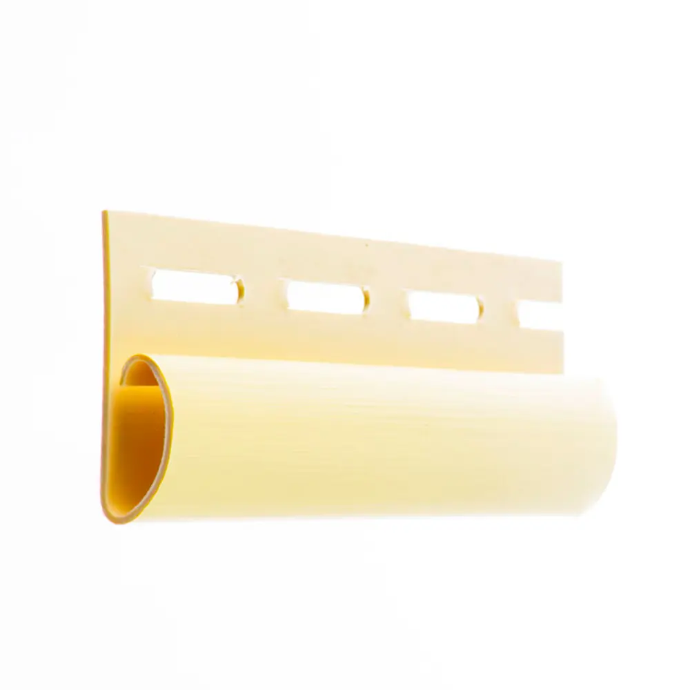 Финишная планка для сайдинга 3 м цвет желтый FINEBER STLM-2144767