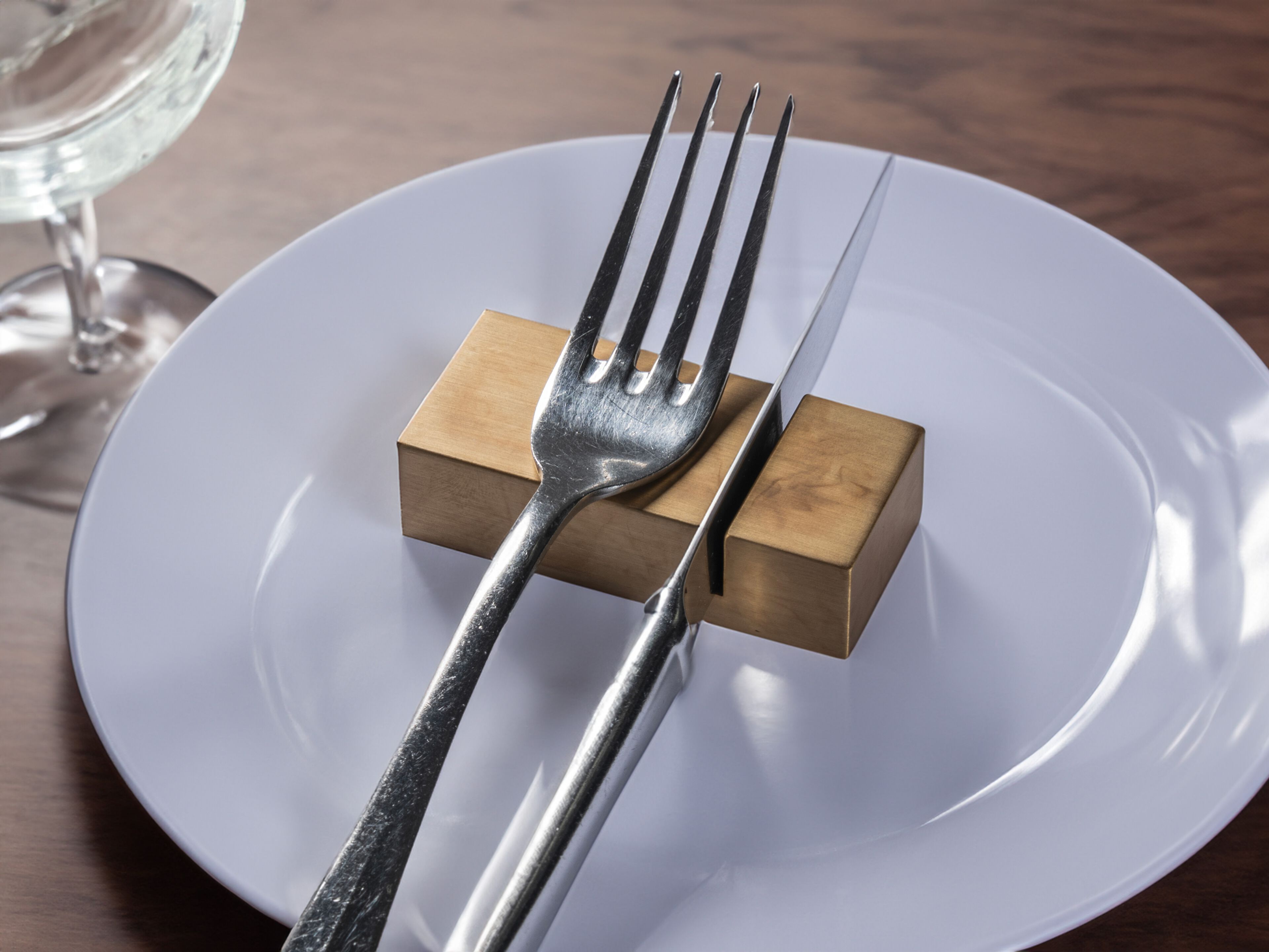 Подставка для столовых приборов из латуни Lusent35 Costa del sol ARCH-00056147 - Вид №2