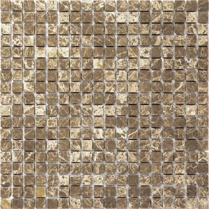 90207569 Мозаика Natural i-Tile 4M036-15P- Emperador-Light мрамор 29.8x29.8 см STLM-1470720