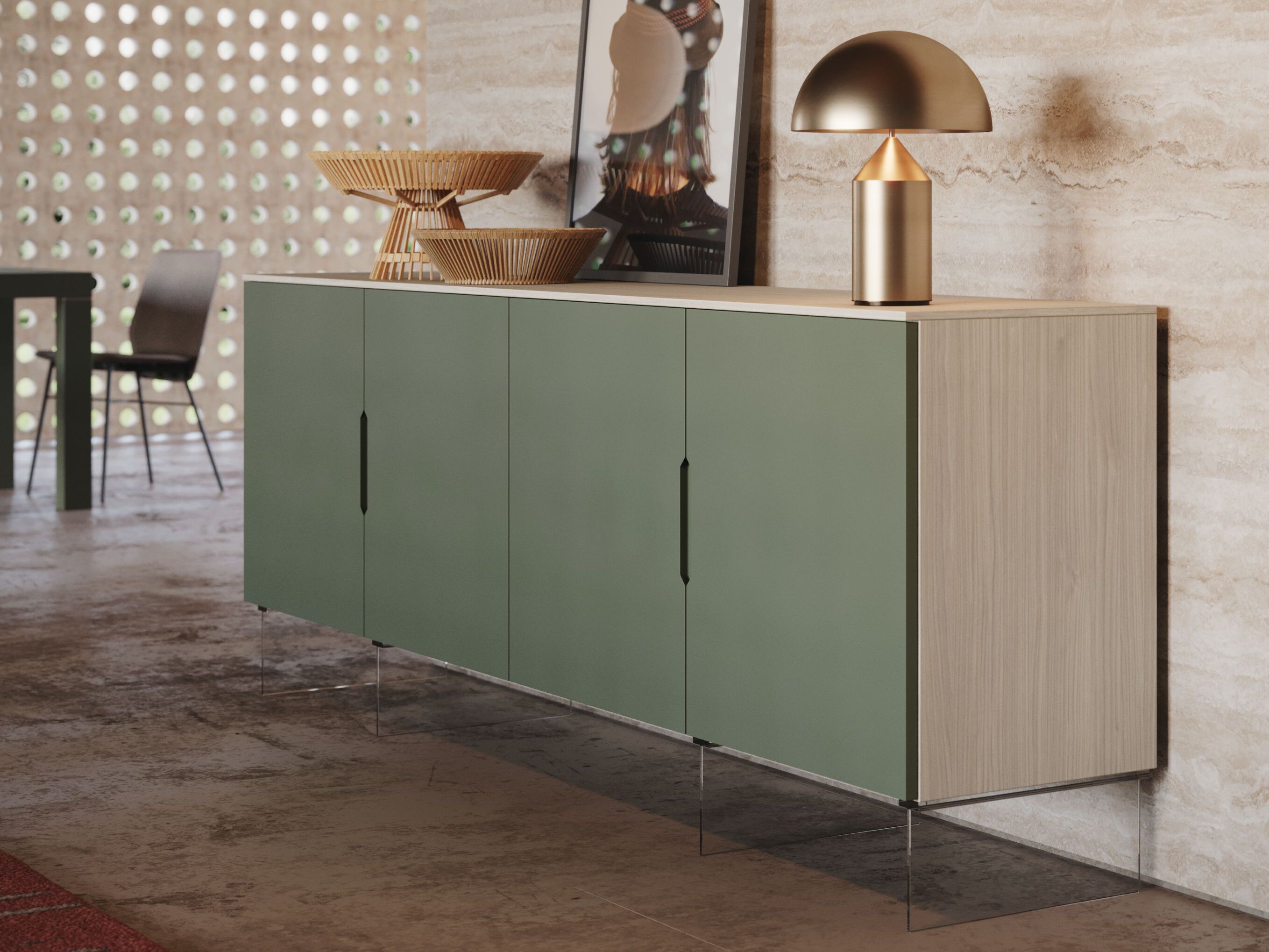 Шкаф с распашными дверями Giessegi Daiana ARCH-00085898 - Вид №1