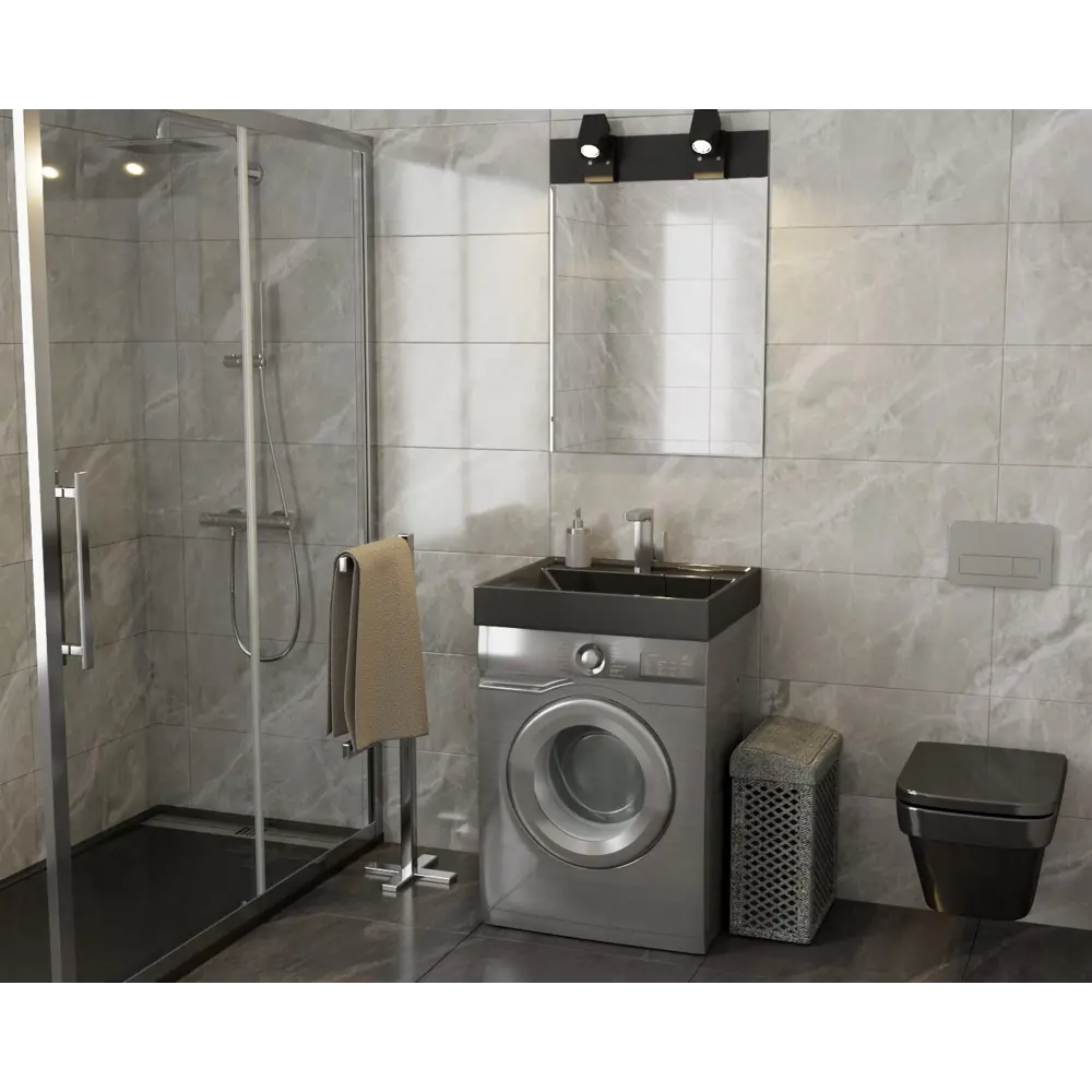 Santreyd Vita — элегантная раковина над стиральной машиной 60 см 86672582 STLM-0070727 - Вид №5