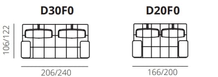 Кожаный линейный диван AERRE ITALIA DENERIS PLUS ARCH-00064330 - Вид №2
