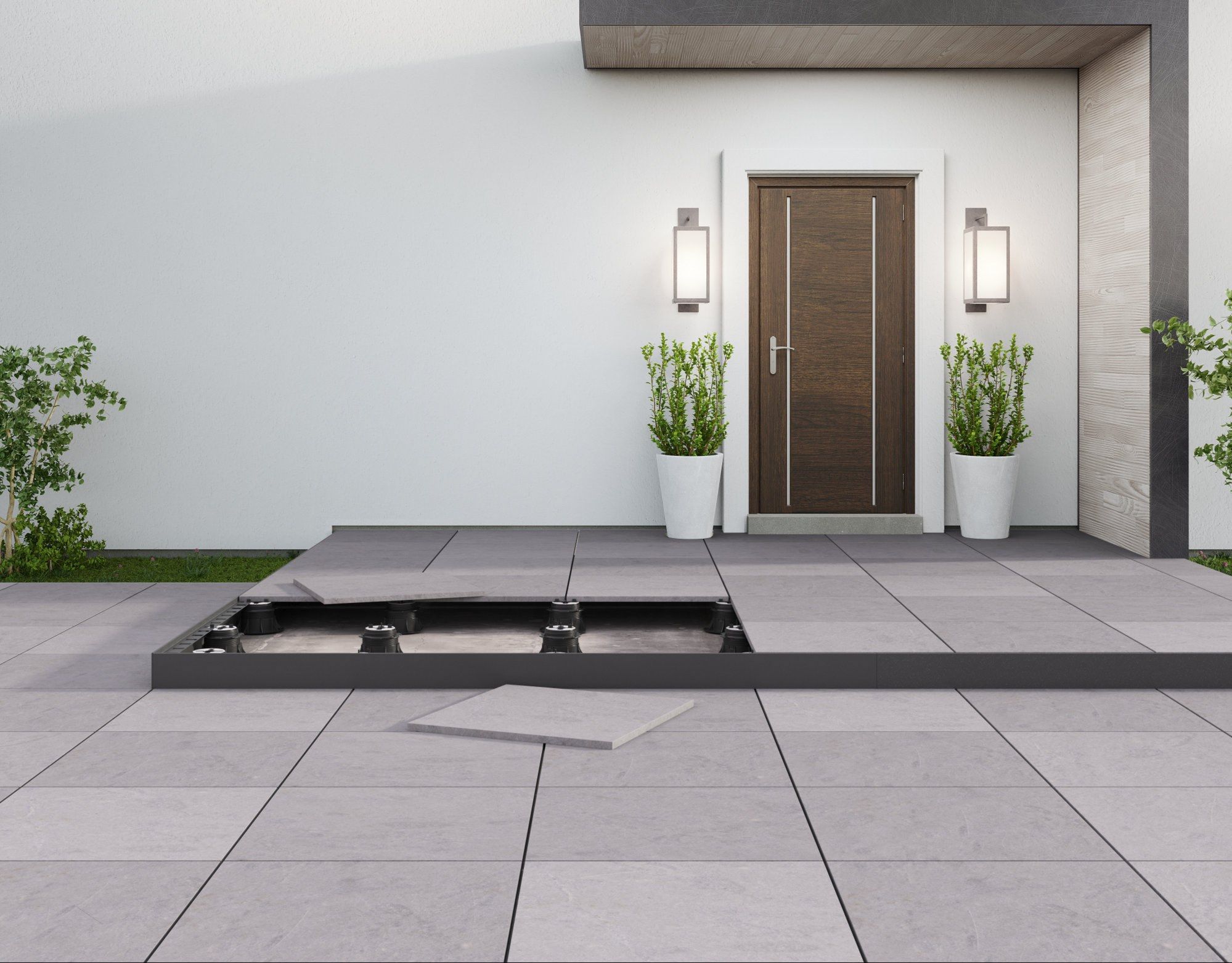 Вертикальный профиль периметра для фальшполов ETERNO IVICA Pedestal ARCH-00092788 - Вид №11