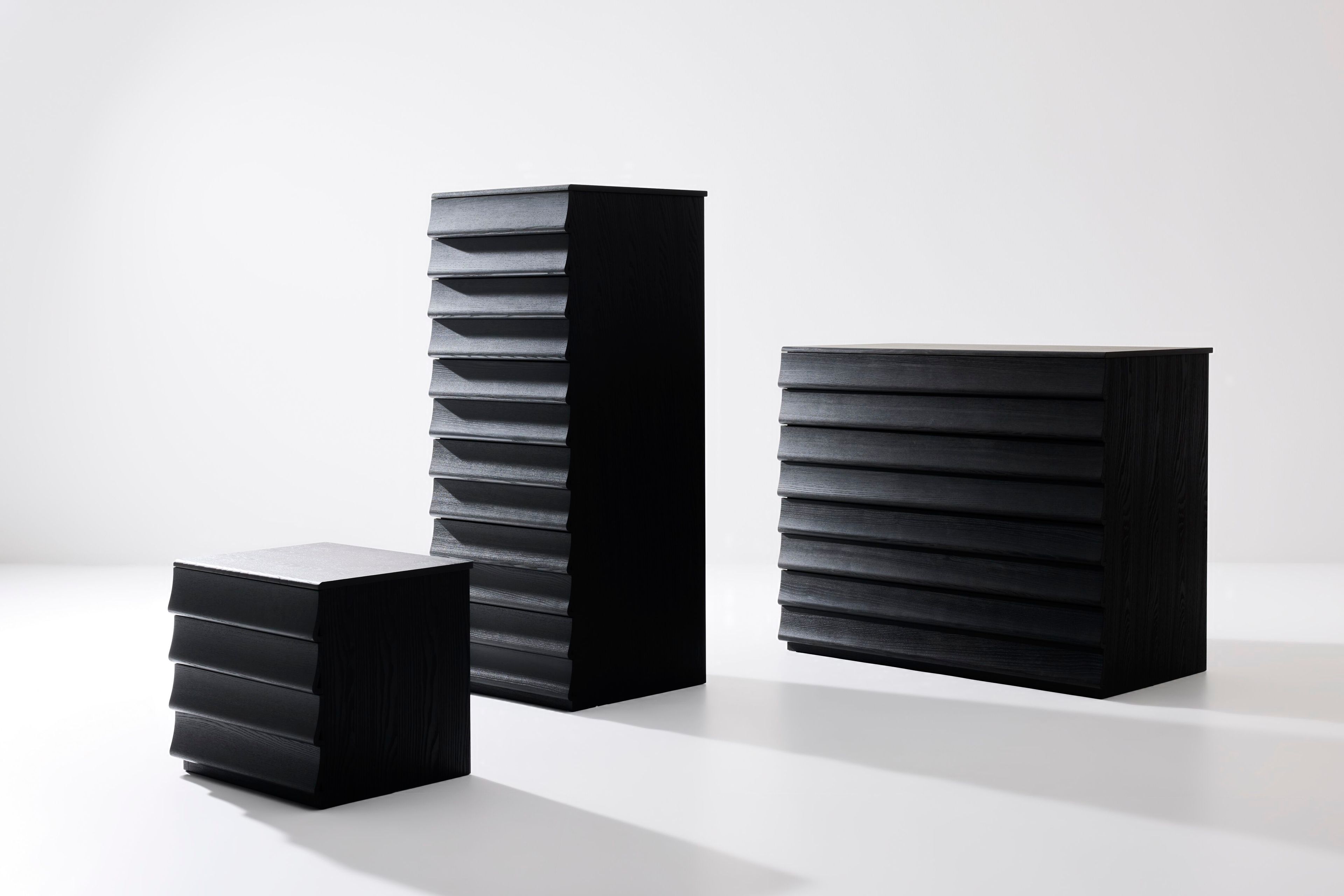 Тумбочка из ясеня Bolzan Rideaux ARCH-00045240 - Вид №1