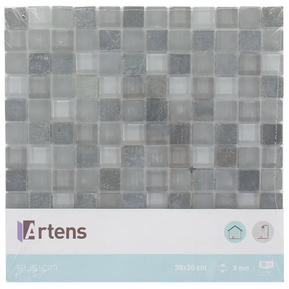 Мозаика Artens LT 30х30 см, мрамор, цвет серый STLM-2028131 - Вид №4