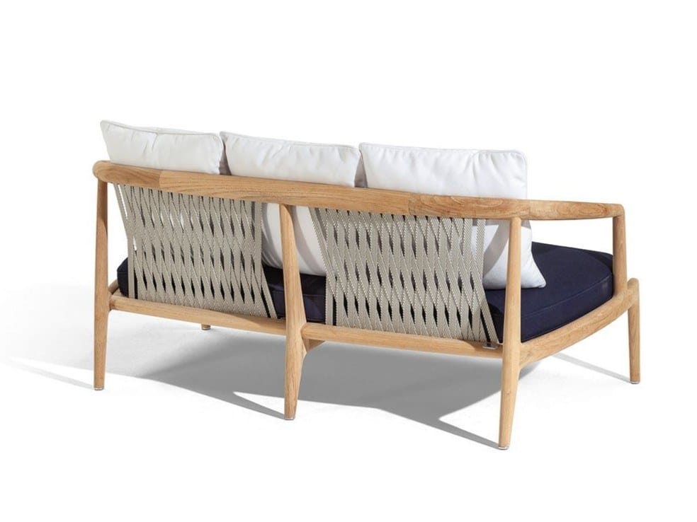 Садовый диван из тикового дерева Poltrona Frau Boundless Living Outdoor Collections ARCH-00054165 - Вид №1