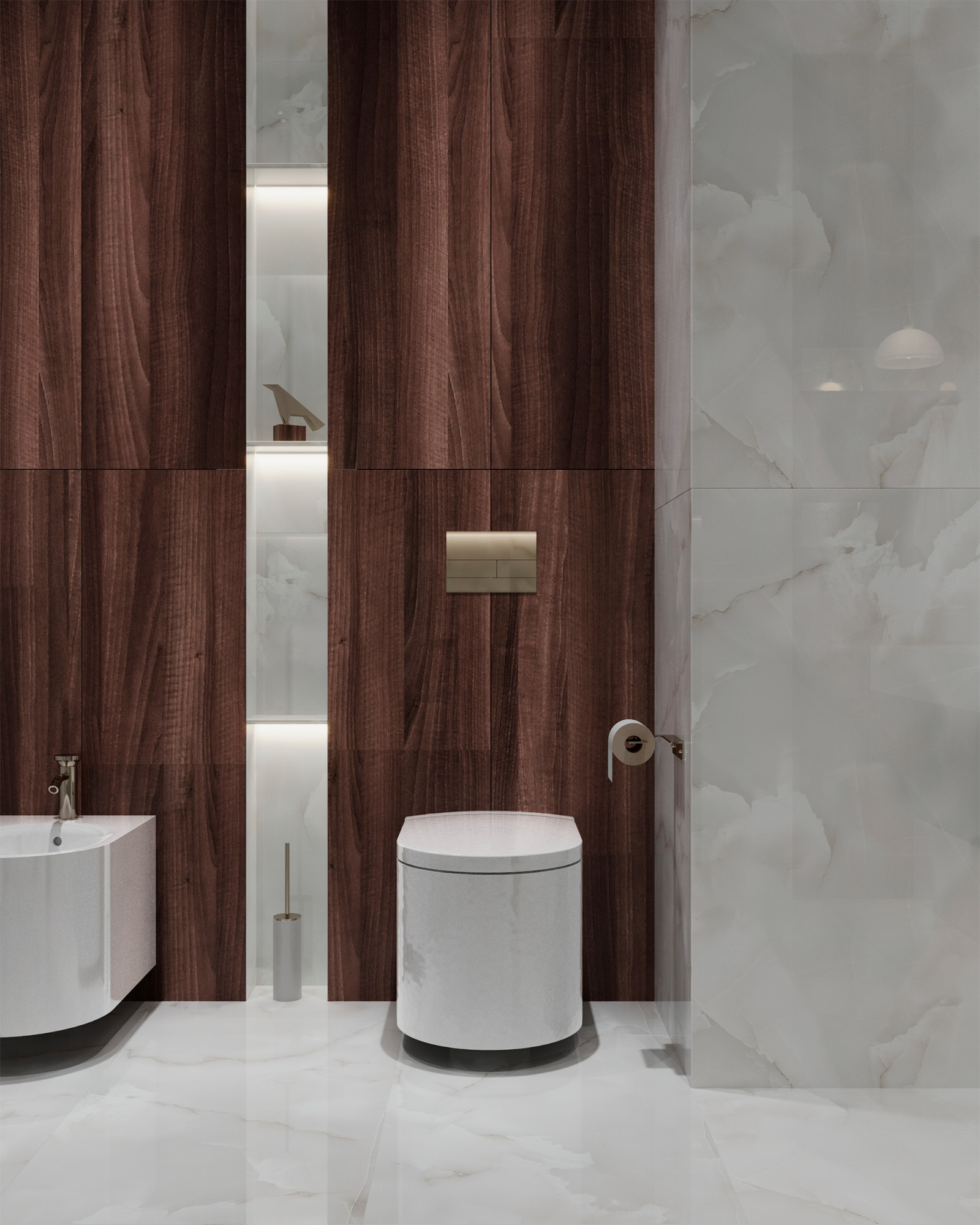 Керамогранит ONYX WHITE CLOUD 60х120 Arcadia Ceramica FP1027-A STLM-1566517 89384201  - Вид №2
