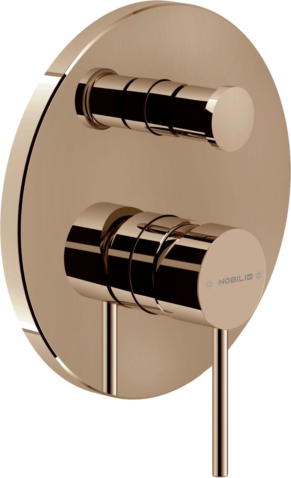 Однорычажный смеситель для душа с 2 отверстиями Nobili Velis ARCH-00069217 - Вид №4