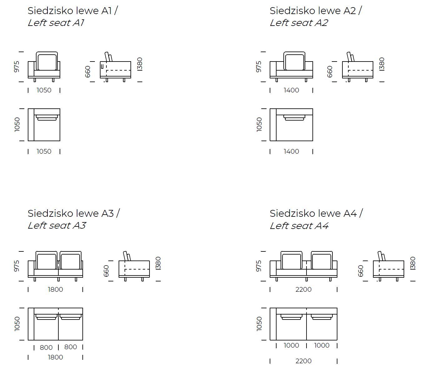 Секционный диван из ткани Nobonobo CLASSIC ARCH-00078562 - Вид №14