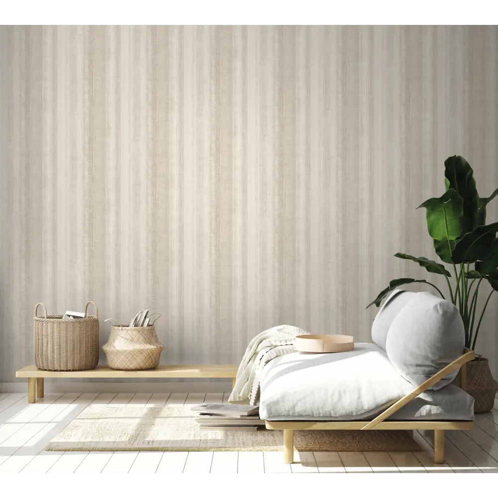 Обои флизелиновые Inspire Trendy бежевые 1.06 м Trench 5 STLM-2163560 - Вид №2