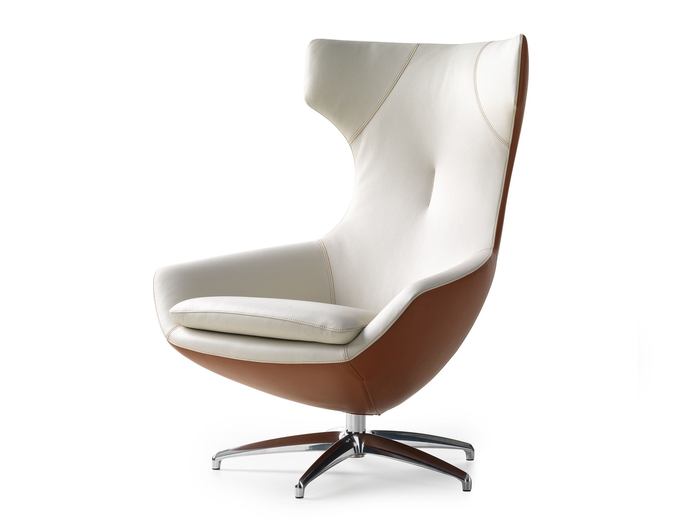 Кожаное вращающееся кресло LEOLUX LX LX662-LX663-LX682 ARCH-00096903