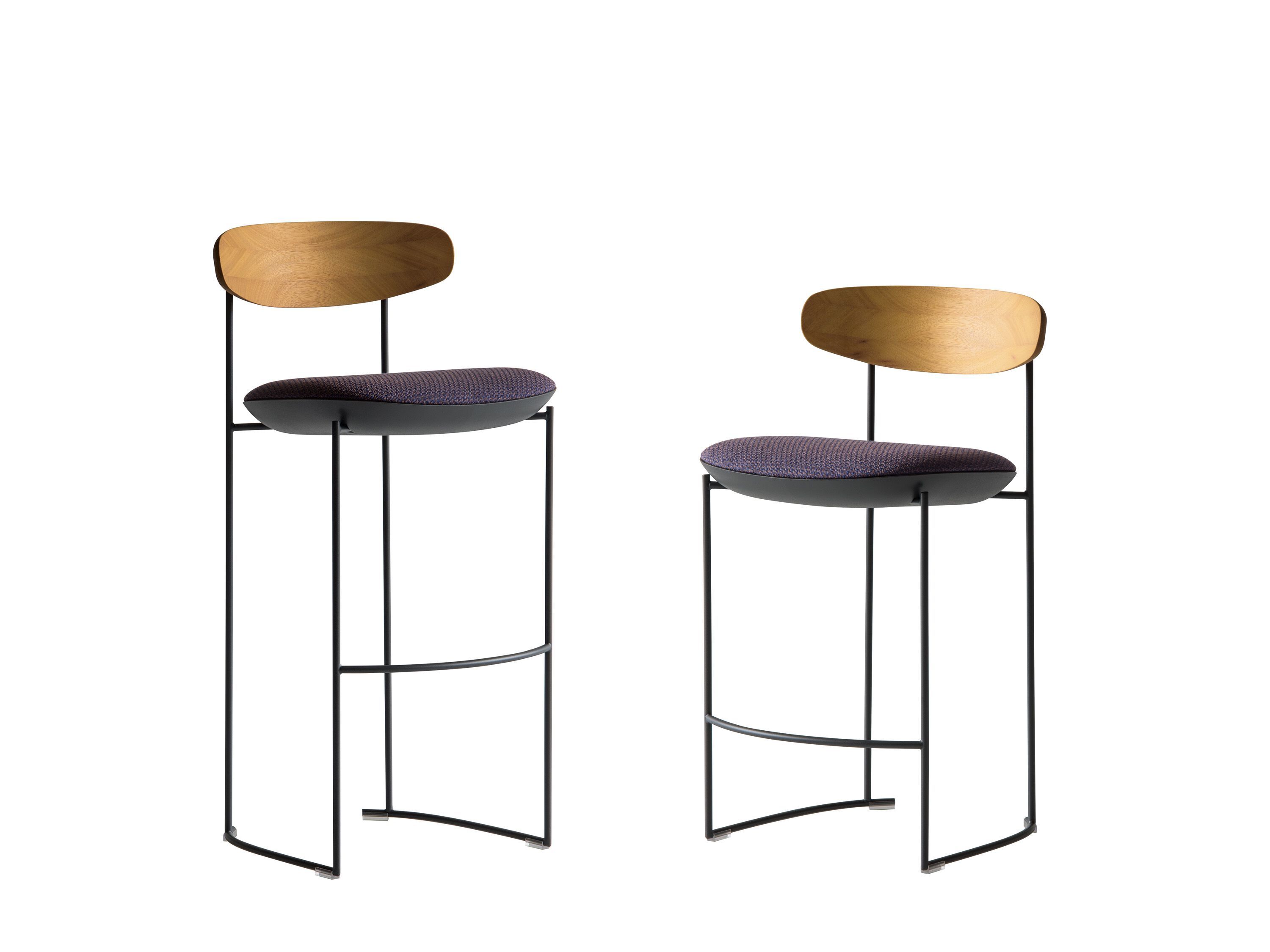 Садовый металлический и тканевый табурет Potocco Keel Light ARCH-00099735 - Вид №1