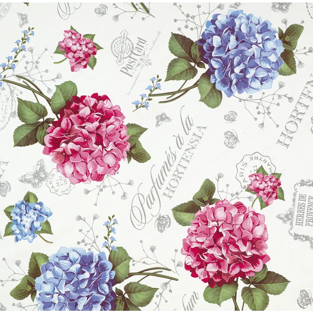 Скатерть Мажор Цветы круглая ø135 см цвет белый Santreyd STLM-2000486