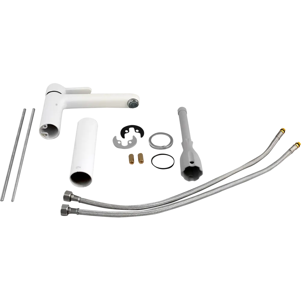 Смеситель для раковины Arena, высокий излив, цвет белый Paini STLM-2115583 - Вид №2