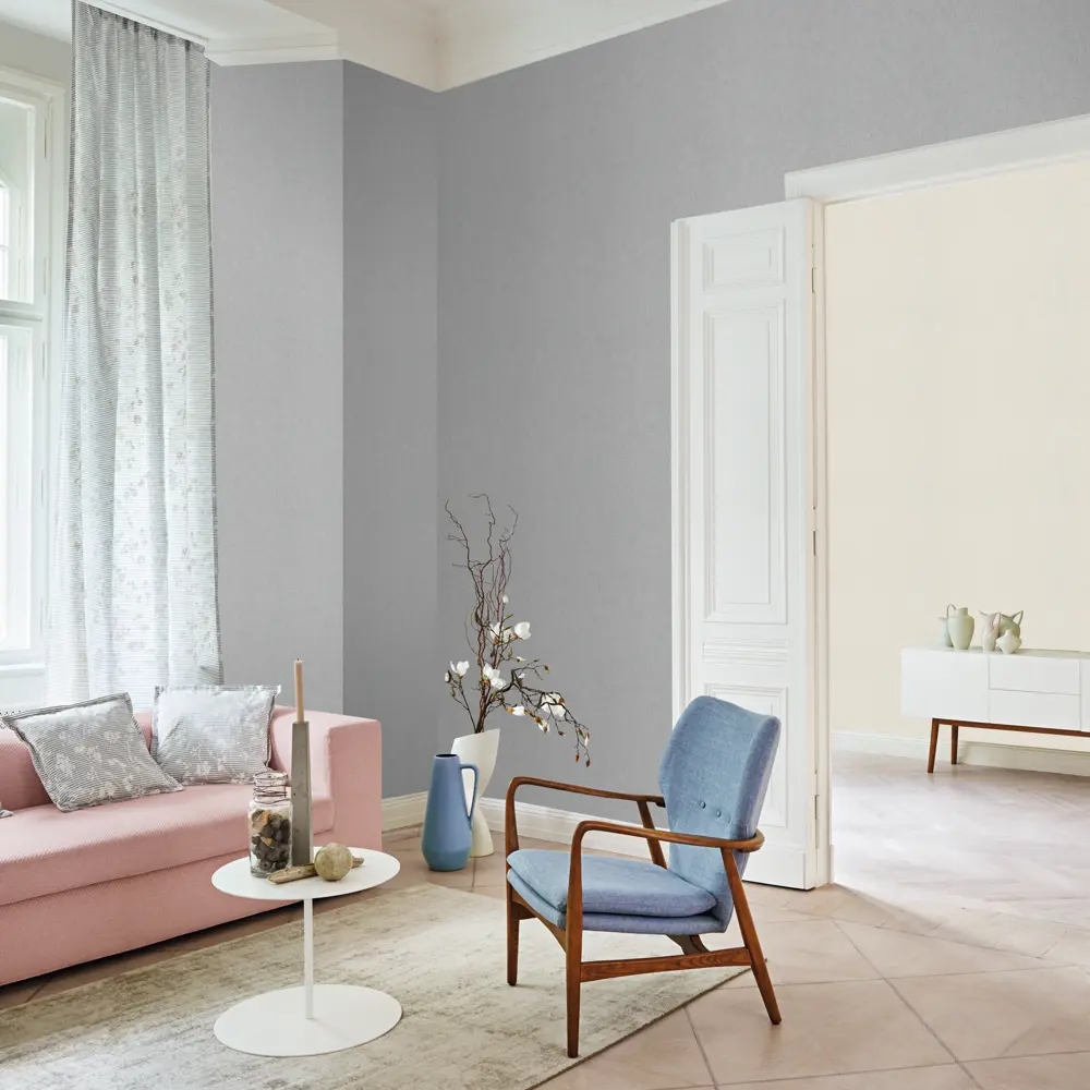 Обои флизелиновые Inspire серые 1.06 м 512335 Fabrik STLM-2191617 - Вид №3