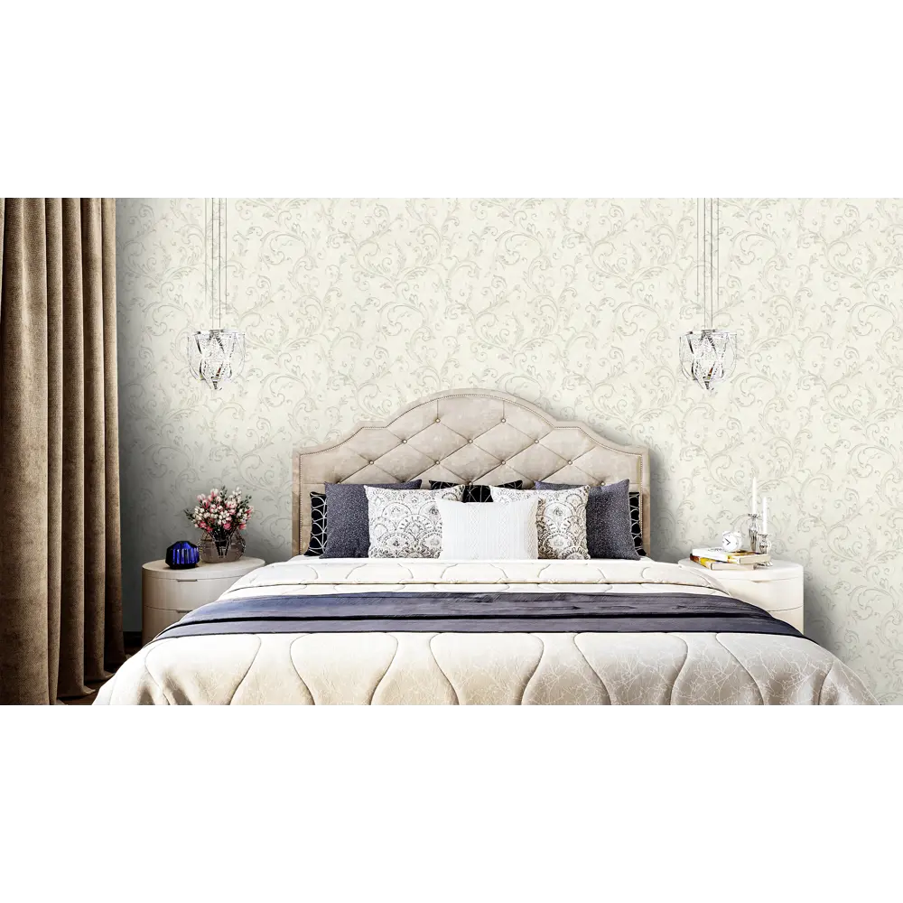 Обои флизелиновые Vog Collection Жадор белые 1.06 м VV71850-21 84696423 STLM-2136843 - Вид №2
