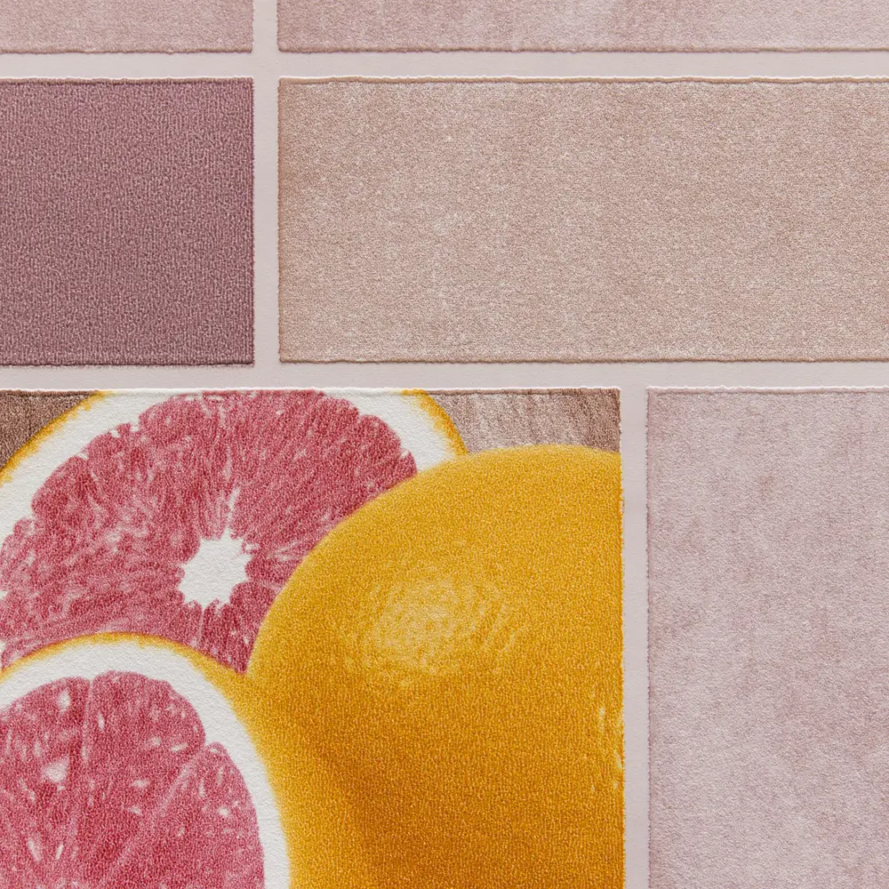 Обои виниловые Аспект Ру Цитрус розовые 0.53 м 10103-58 STLM-2121186 - Вид №1