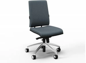 FANTONI Регулируемое по высоте офисное кресло из ткани с 5 спицами и колесами Seating system
