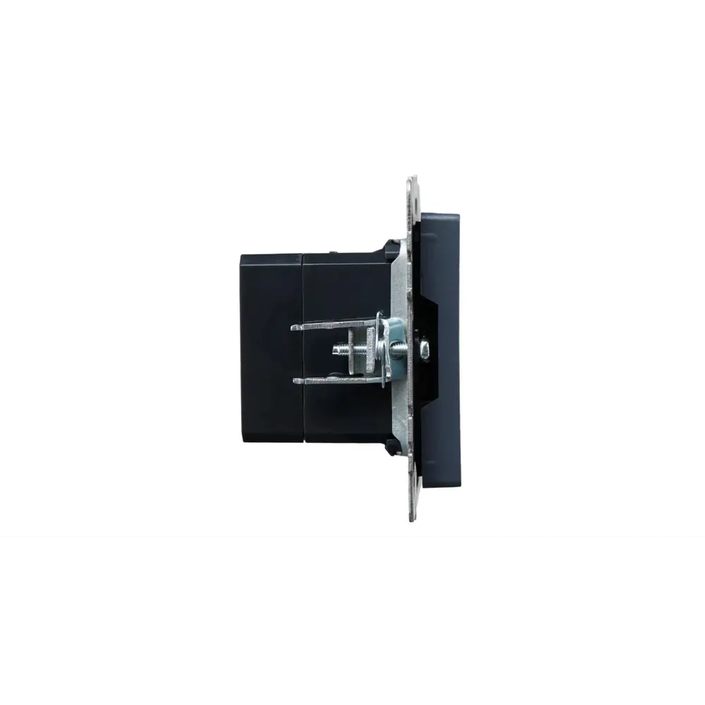 Розетка USB встраиваемая IEK Brite РЮ10-1-БрМ цвет морская волна цвет маренго 89361857 STLM-2125762 - Вид №2
