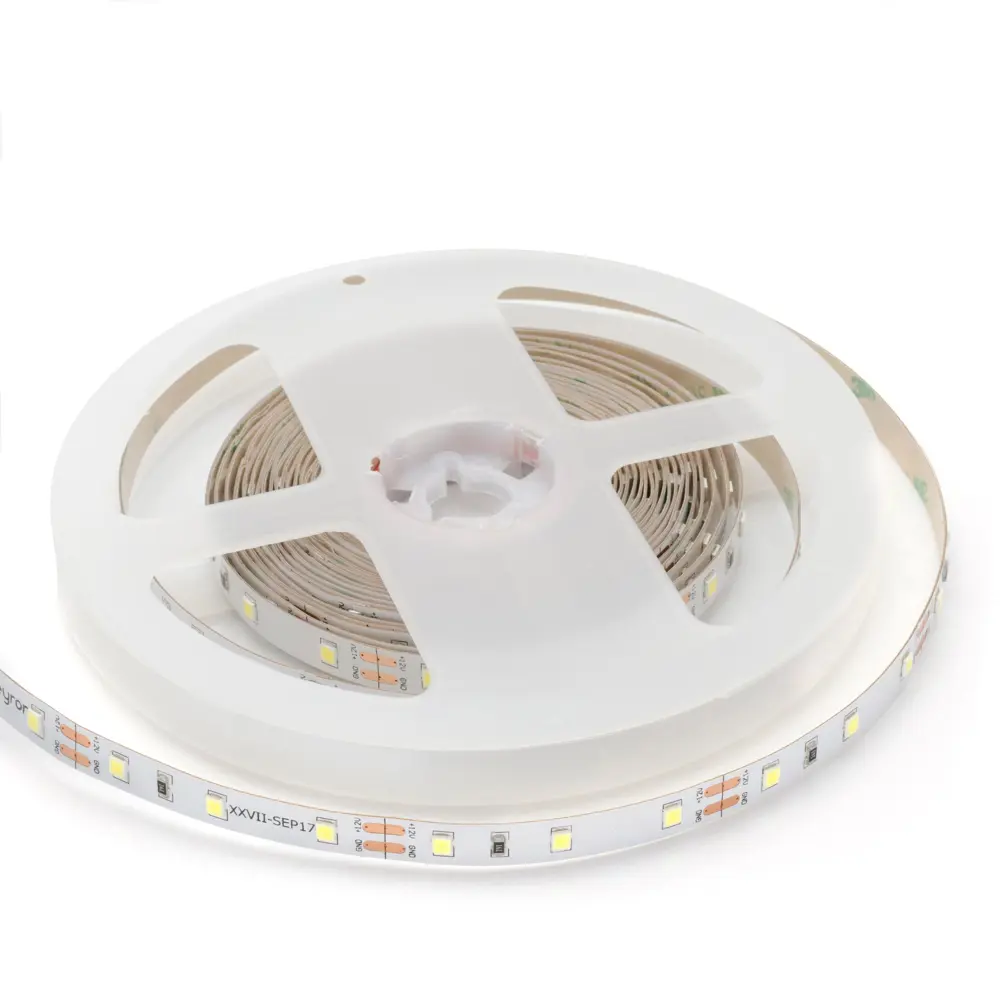 Светодиодная лента SMD 3528 60 диодов/4.8 Вт/м 12 В 8 мм IP20 5 м холодный белый свет 82602871 STLM-2191596 APEYRON  - Вид №5