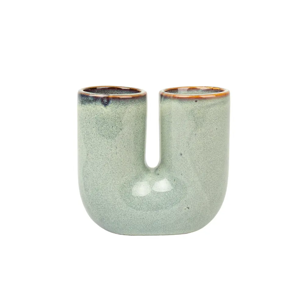 Керамический стакан для зубных щеток ZENFORT Роска в элегантном зеленом цвете 89370055 STLM-0969339