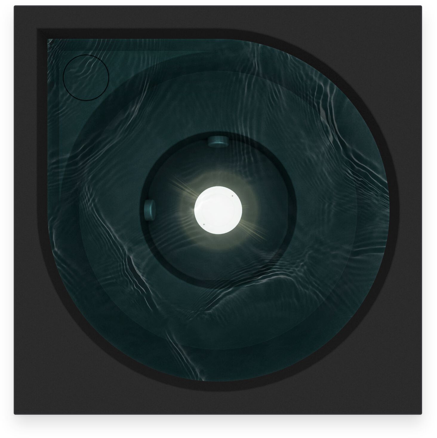 Открытый акриловый мини-бассейн Drop LAMPI ARCH-00022745 - Вид №4