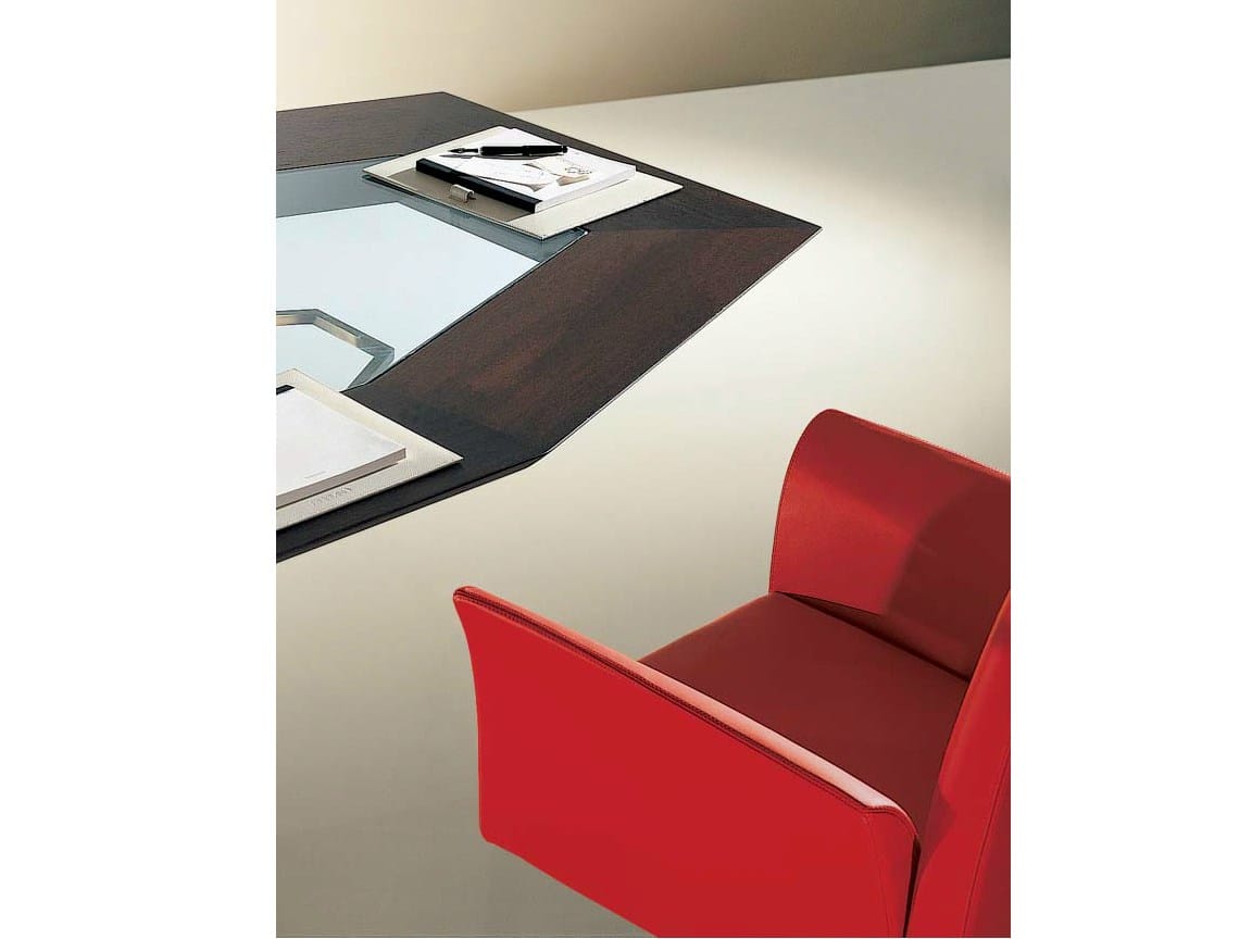 Овальный стол из дерева и стекла OAK дорожки ARCH-00088202 - Вид №3