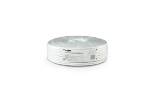 17249724 Коаксиальный кабель RG-6U light белый MP RG-6U light CADENA